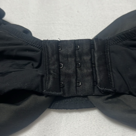 Black Bra Olga bra size 38D black no wire bra - Picture 6 of 12